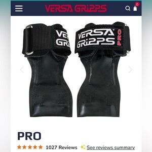 Black Versa Gripps PRO - Size Small - New